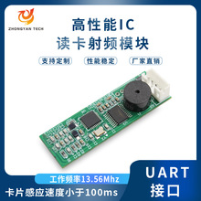 厂家直销NFC 13.56MHz高频IC卡RFID门禁读卡器读卡模块串口TTL