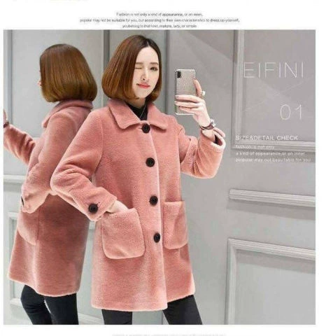 Jacket, coat, 2022 collection, plus size, loose fit, increased thickness