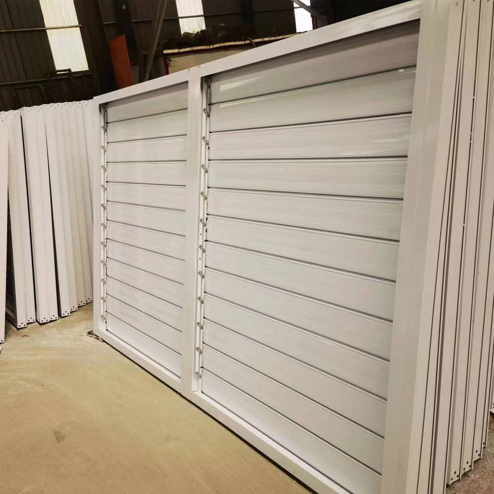 Obturador fábrica eléctrica manual contenedor obturador fábrica industrial pared exterior impermeable aleación de aluminio obturador image 5