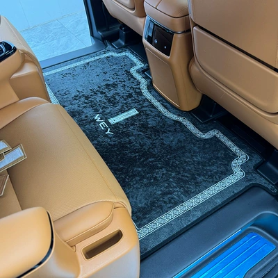 Wey Gaoshan Middle Row Floor Universal Foot Pad - middle-row-original-car-arc-black