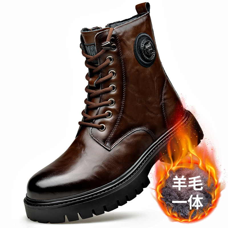 브라운 울 안감