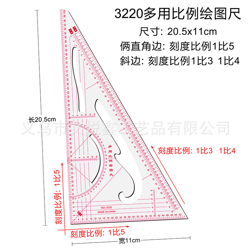 3220 triangular scale