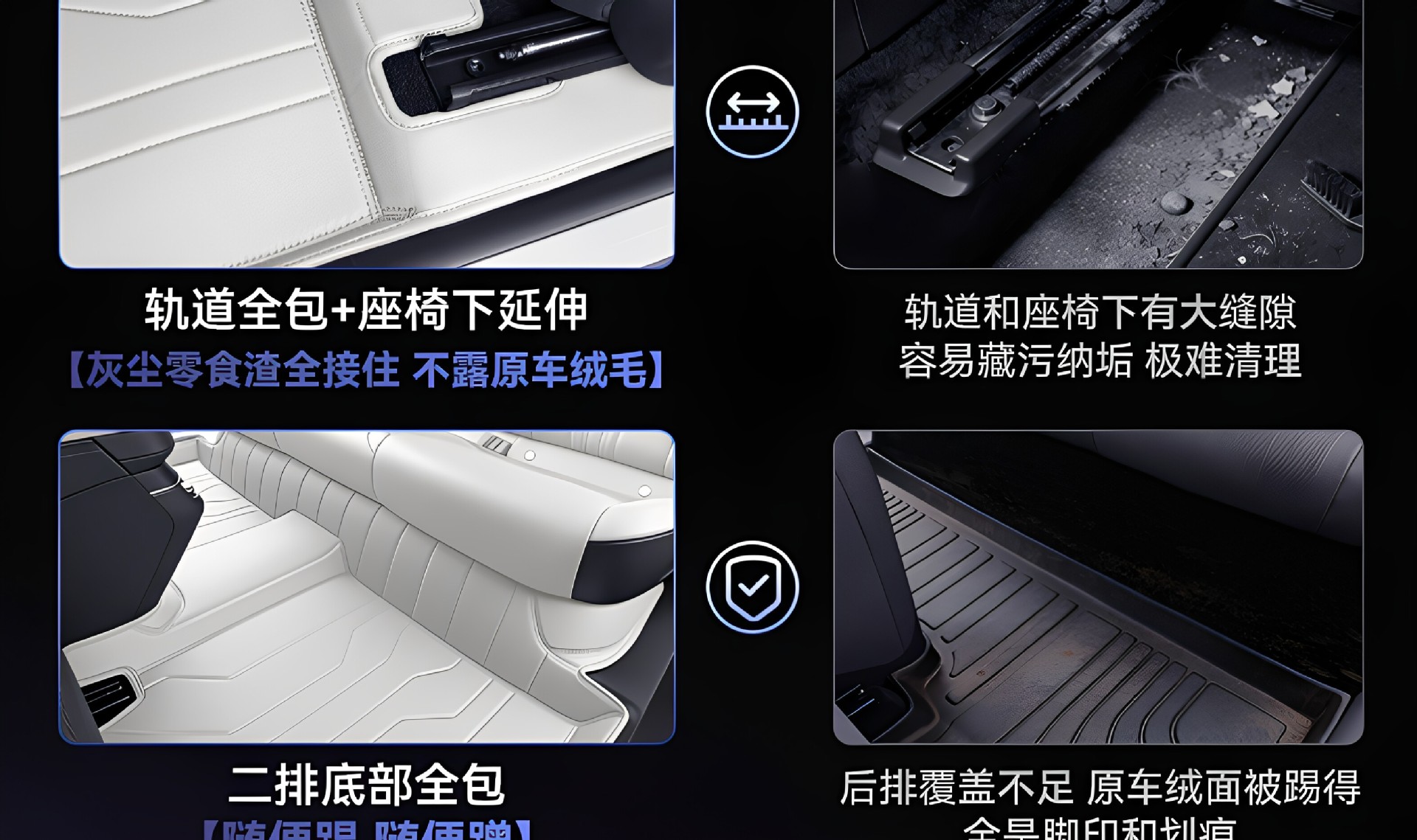 Suitable for Zhiji L6 full-coverage floor mats, 2026 model car interior carpet modification, trunk mat accessories and supplies