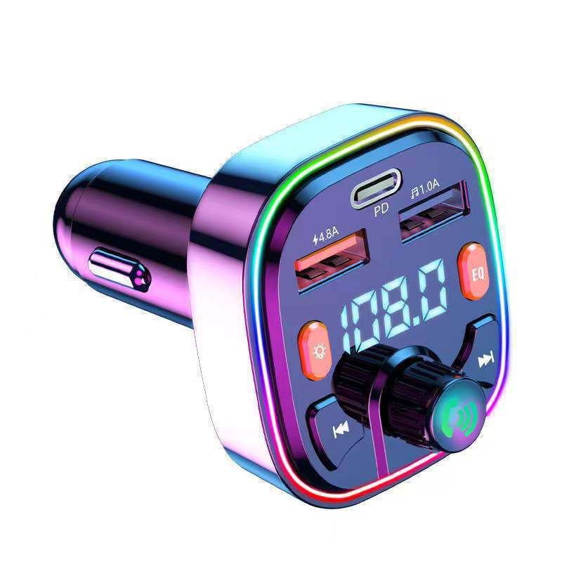 Q5車載MP3 FM車載bluetooth送信機bluetooth車充電tfカードuディスクプレーヤークロスボーダー起爆金|undefined