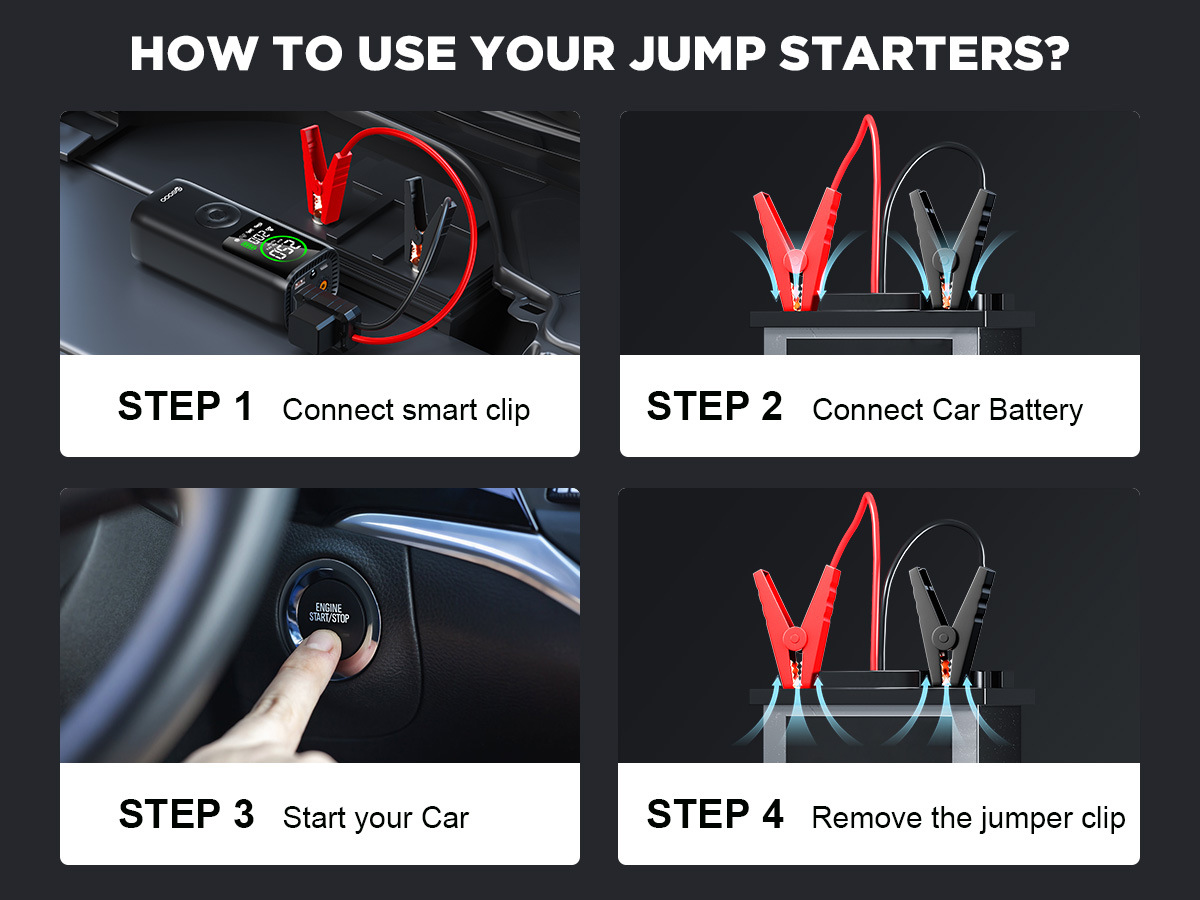 Amazon Car Emergency Jump Starter and Air Compressor All-in-One Device for Vehicle Emergency Multi-Function Power Bank and Air Pump
