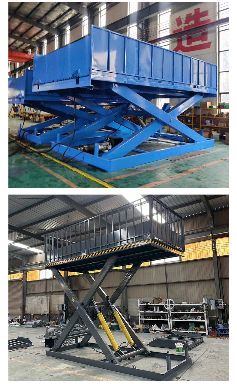Fixed Scissor Lift Platform, Electric Hydraulic Lift, Workshop Load Lifting Machine, Fixed Scissor Lift