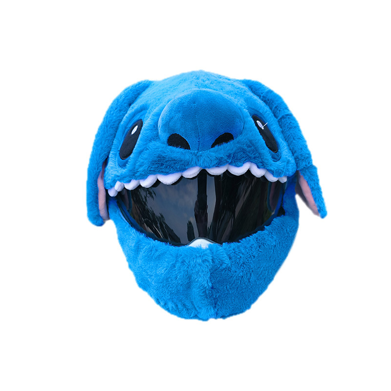 Cubierta de casco de motocicleta Cubierta de casco de felpa puntual Cubierta de casco completo Cubierta de casco de motocicleta Tacón de viento Moda de moda