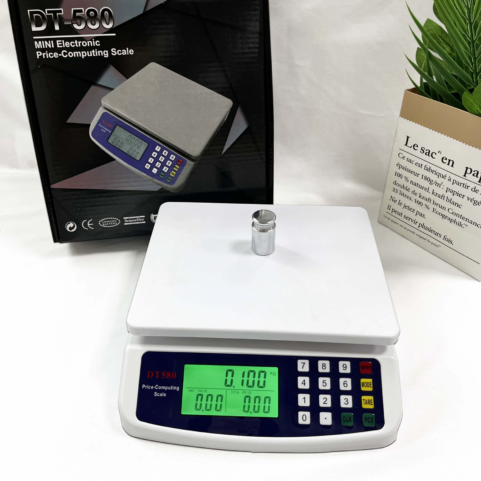 Внешняя торговля Трансграничные DT580 Электронные весы Ценовые весы Счет 30KG Малые настольные весы Домашняя кухня Фруктовые весы