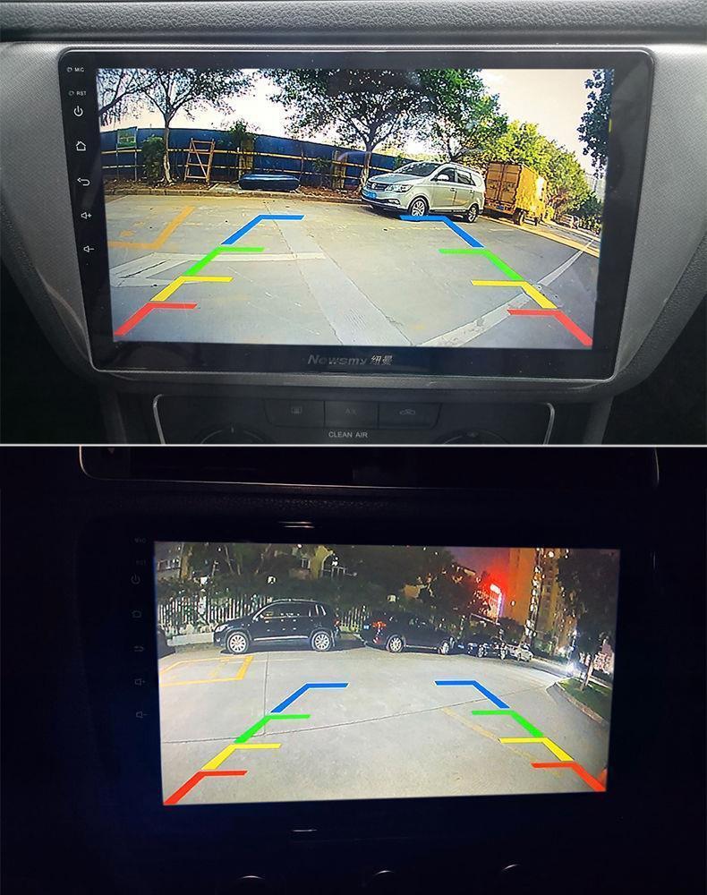 Universal Car-Mounted Small Dome Camera with Perforated Design, Fisheye Night Vision, High-Definition Ahd/Ccd Waterproof