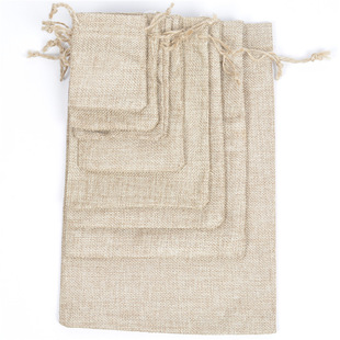 10Pcs 7X9 9X12 10X15 15X20 17X23 20X30Cm Jute Burlap