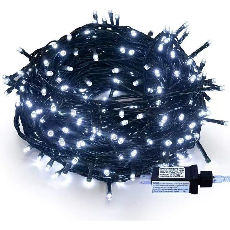 Transfronterizos Amazon Sky Star línea verde oscura al aire libre baja tensión LED string string