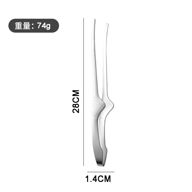 ステンレス鋼ステーキクリップ食品クリップキッチン多機能ベーキングクリップパンクリップバーベキューバーベキュークリップ火傷防止クリップ