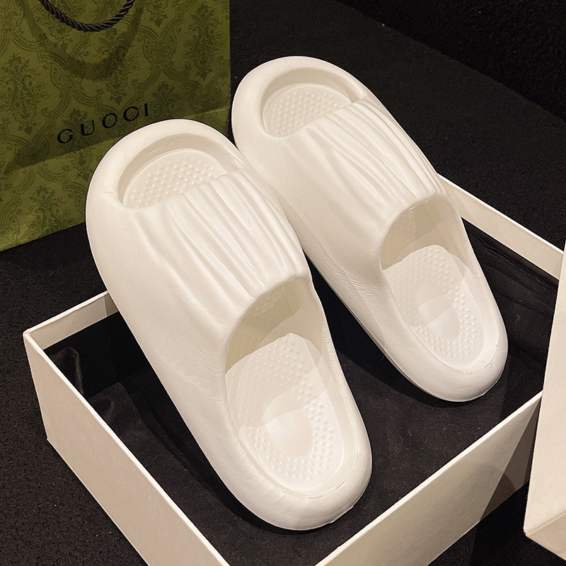 EVA厚底スリッパ、女性用夏用消臭・滑り止めアウターウェア、家庭用屋内入浴用おしゃれホームスリッパ|undefined