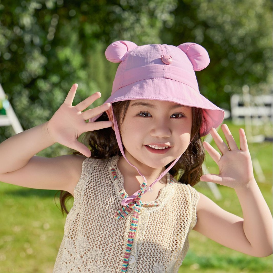 Cute children's summer quick dry thin breathable sun hat for men and…