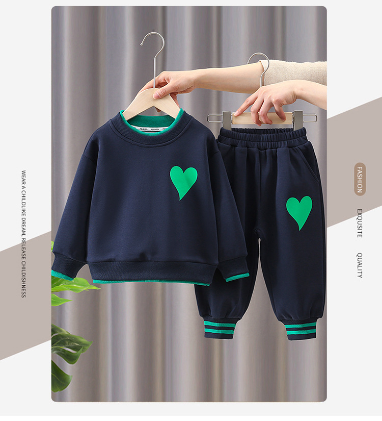 Guttehettegensersett Babysport Todelt Barneklær Trend_voghion.com