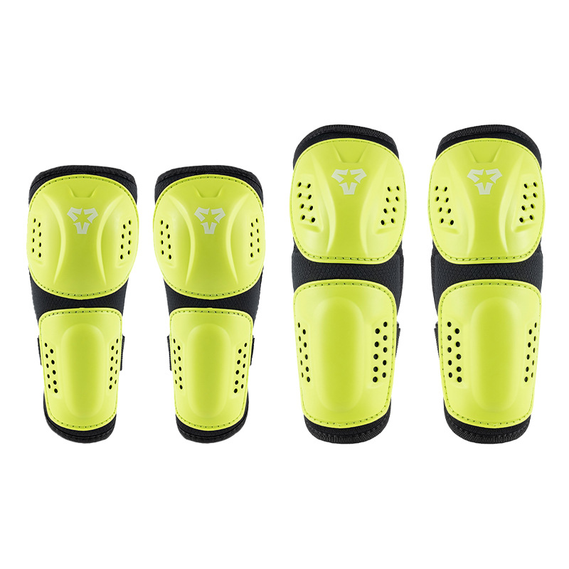 Children's Four Piece Protective Gear Set For Motorcycles Off-Road Riding Rollerblading Anti-Fall Knee Elbow Pads Balance Bikes Youth Sports_voghion.com