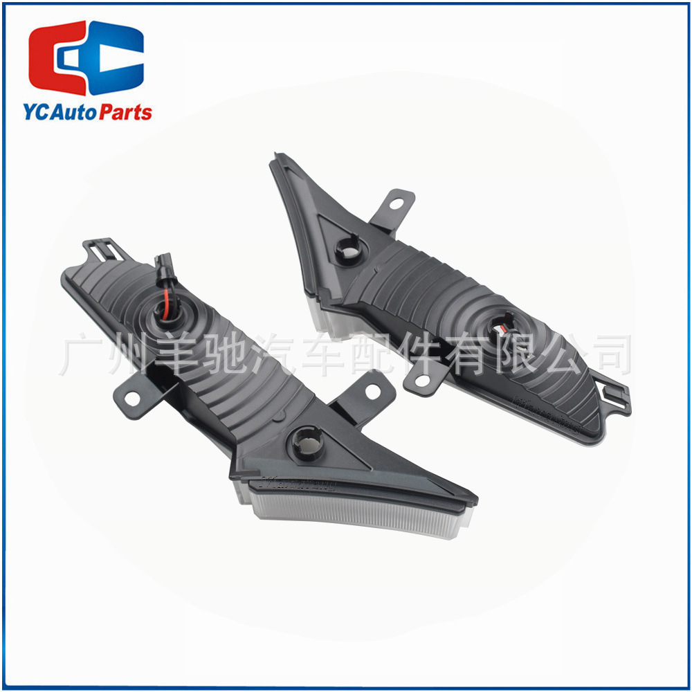 Para Porsche 957 967 07-10 LED amarillo luz lateral luz señal de giro