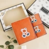 Orange, with little bears
