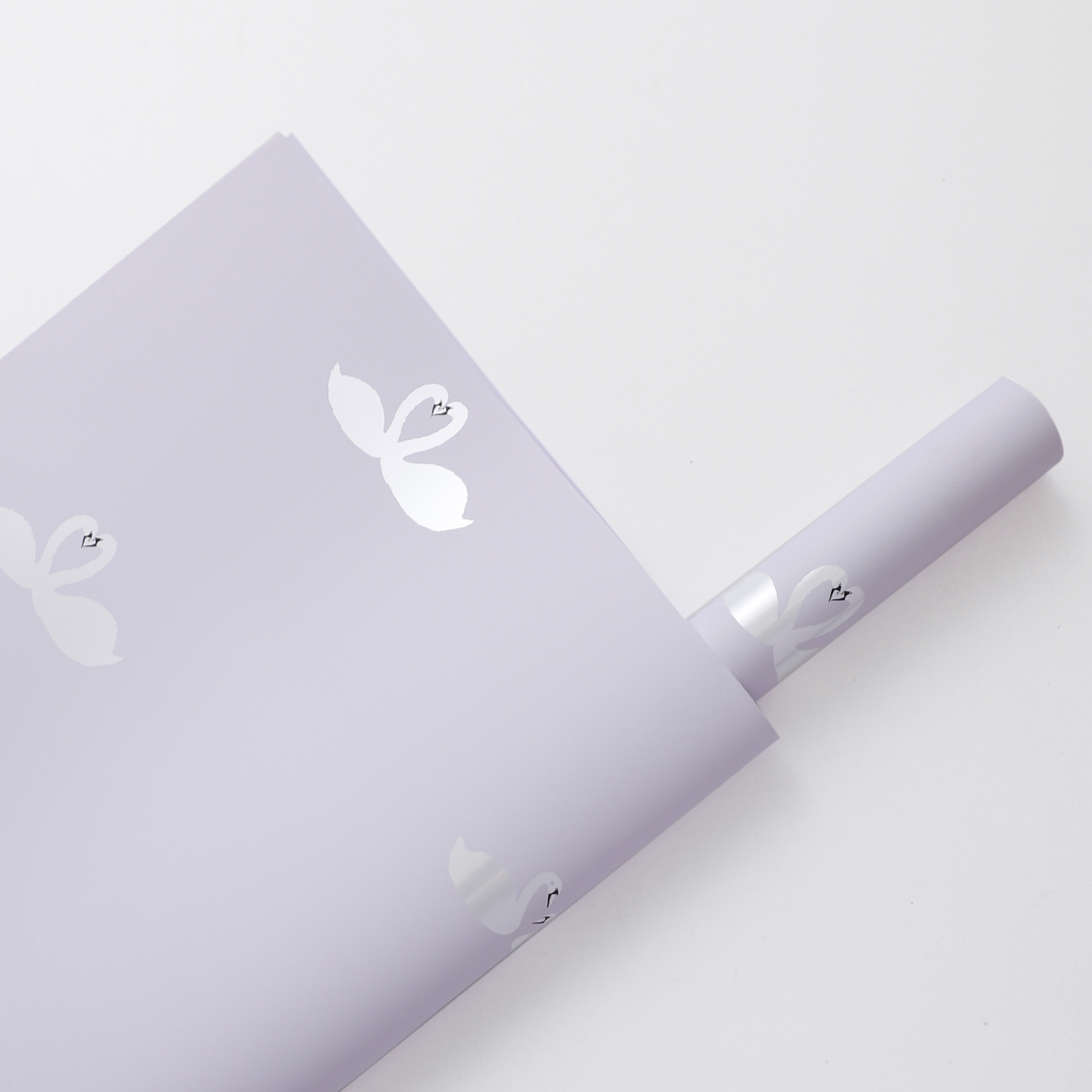 Li Zhi Ran día de San Valentín cisne danza papel de embalaje de flores florista impermeable ramo de flores papel de embalaje