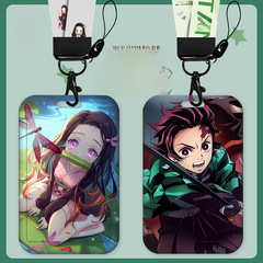 Anime Bus Subway Access Card Student Kindergarten Pickup Card Demon Slayer Work Card Work Card Card Set Wholesale