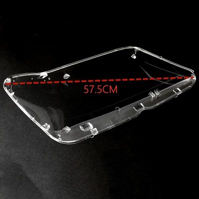 F25 Headlight Plexiglass Transparent — Fara qapaqları