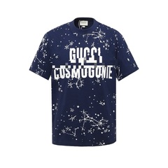 クロスボーダー高バージョン Gujia Tシャツ 2025 新しいファッショントレンドブランドハンサムな男性と女性の多用途 GU ホーム半袖