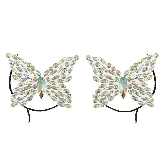 Venta caliente pegatinas de pecho sexy bikini pegatinas de pecho equipo de carnaval transfronterizo decoraciones navideñas damas Chest patch