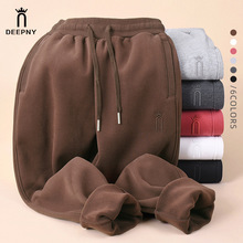 棉卫裤女春秋2025新款时尚灰色宽松束脚休闲运动裤加绒哈伦女裤