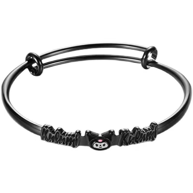 Lindo dulce Sanrio Yugui pulsera de perro chica simple nicho diseño ins melodía pulsera coolomi