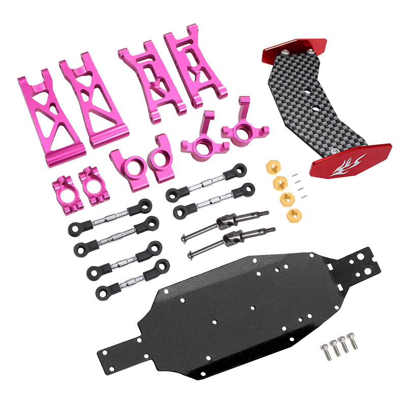 Metal Front and Rear Swing Arm Steering Cup C Seat Cvd Shaft Connecting Rod 1/24 Losi Micro-B 2Wd Rc Remote Control Car