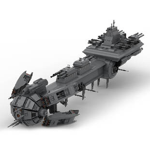 Трансграничная модель MOC-141730 Scaran Dauntless будущего межзвездного военного корабля 6013 номер частицы