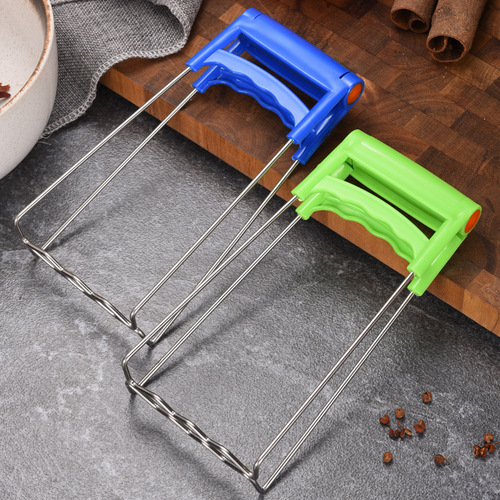 Stainless steel anti-scalding clip, tray clip, bowl plate clip, kitchen supplies anti-slip clip, bowl artifact, casserole clip