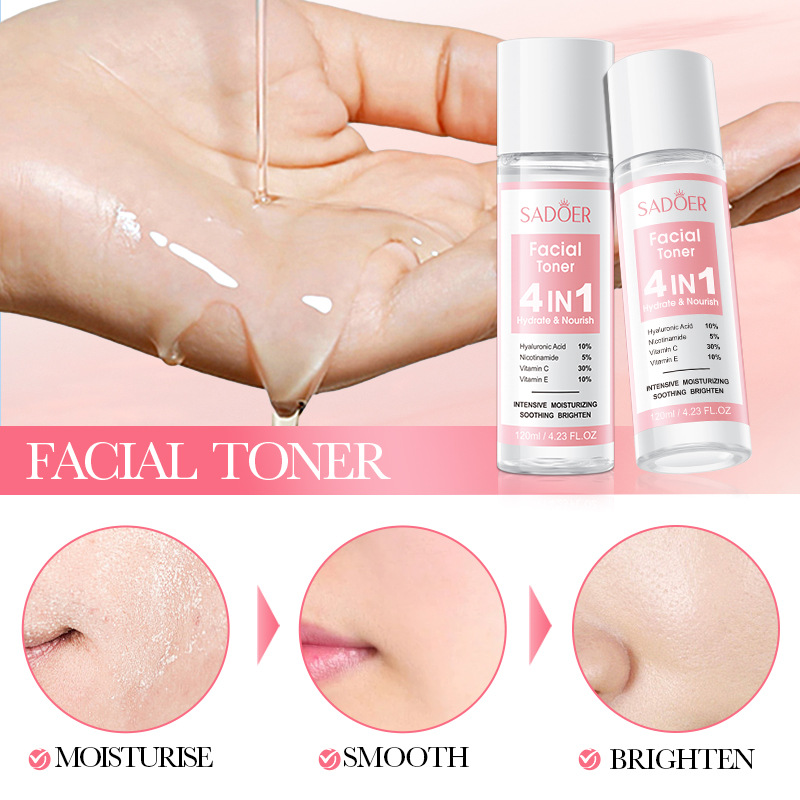 SADOER Tonico Nutriente Multi-Effetto 4 in 1 Acqua Idratante_voghion.com