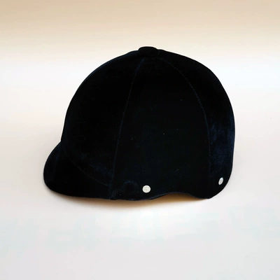 Equestrian Helmet Riding Velvet Summer Helmet Horse Racing Helmet Men's and Women's Four-Season Outdoor Protective Helmet Equestrian Supplies Riding Hat (Motorcycle Safety Supplies) - all-black-velvet-equestrian-hat-average-code-size-adjustable