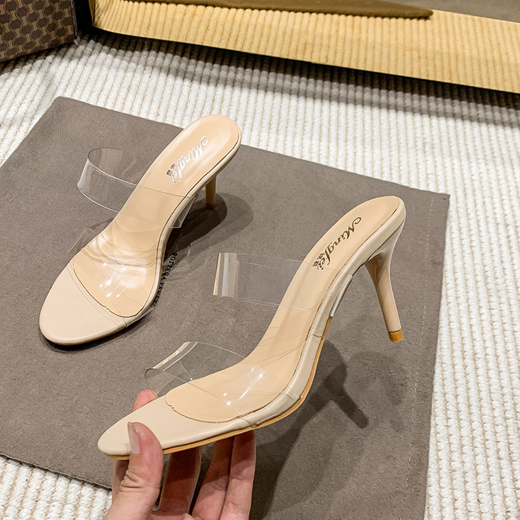 Women's slippers stiletto heels