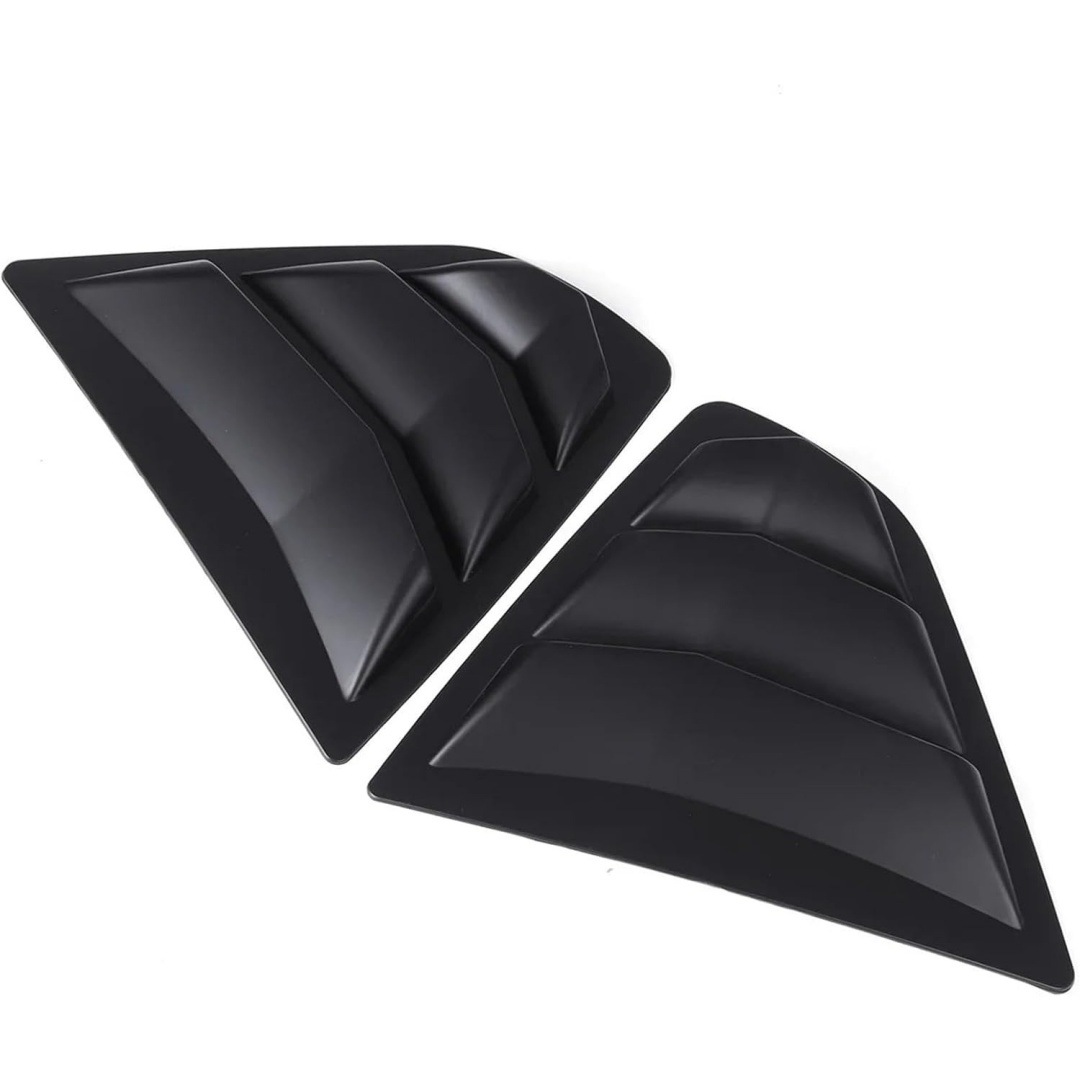 Suitable for 18-23 Models of Toyota Camry B-Type Modified Louvered Rear Triangle Window Modification Accessories
