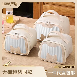 Strict selection portable lunch box insulation bag student picnic aluminum foil cold-keeping ice bag office worker portable lunch bag lunch box bag