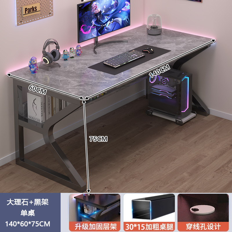 Escritorio de computadora dormitorio mesa de estudio estudiantil estante escritorio de oficina simple escritorio de oficina