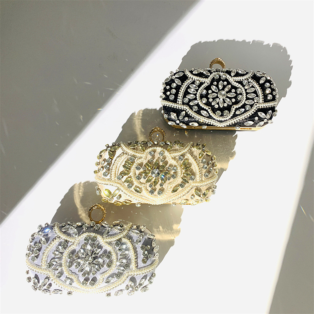 MAC013 Luxury Handbag with Diamond Cheongsam Design from Mariam's Collection17