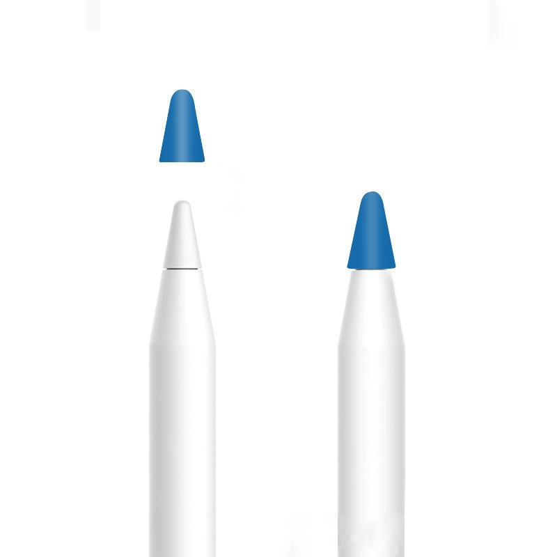 Силиконовая крышка кончика карандаша (Apple Pencil), мягкая антивандальная крышка, высокая или низкая прочность, многоцветная