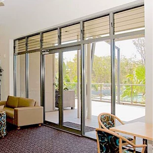 Складная дверь с термоуплотнением AS2047