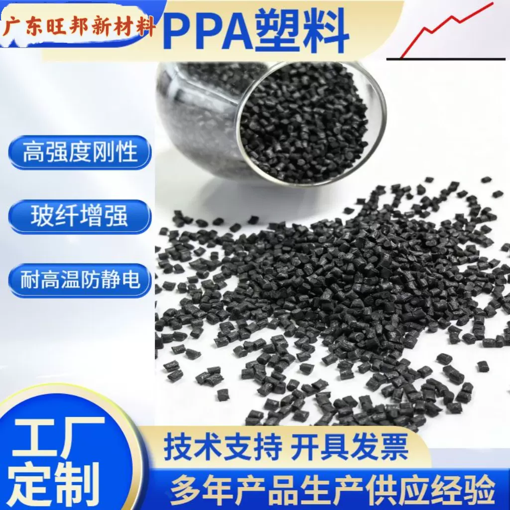 工厂直销ppa改性塑料 高温耐热汽车发动机部件电子连接器工程塑料