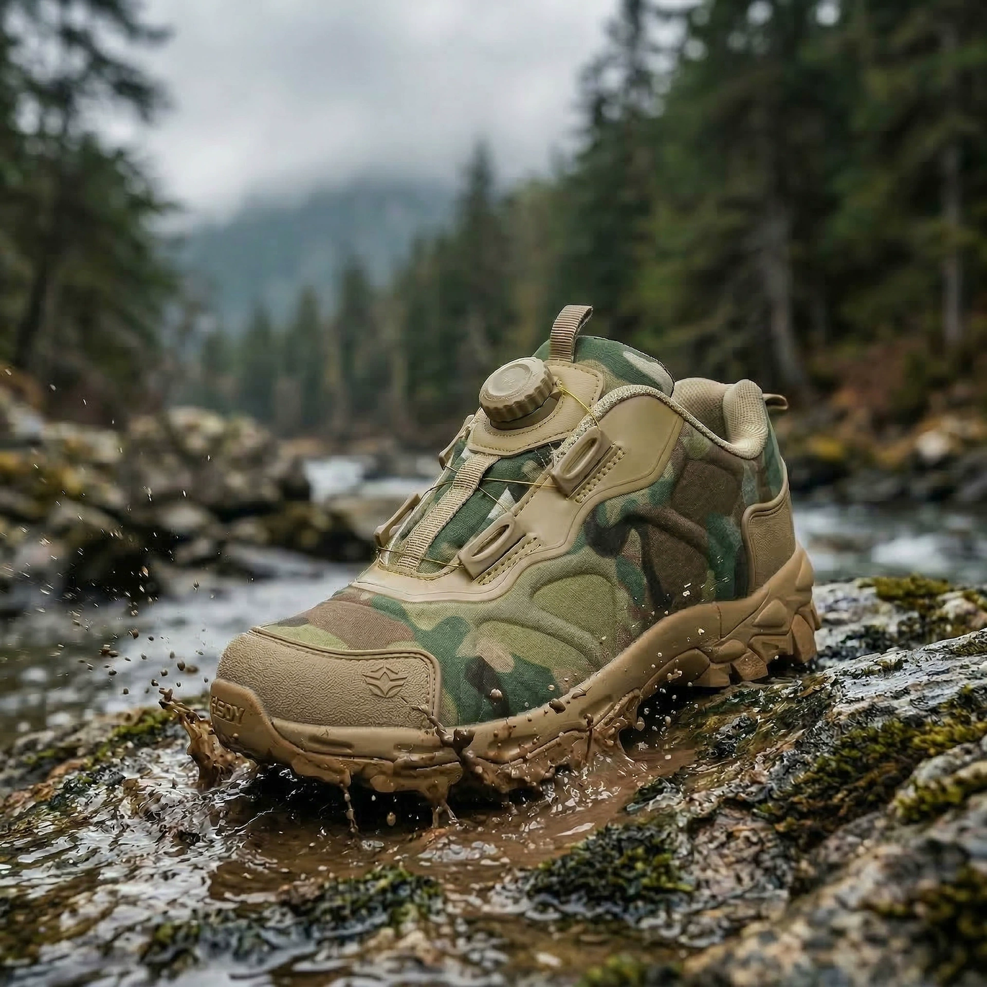 Мужские походные ботинки ESDY, профессиональные тактические тренировочные кроссовки для активного отдыха, нескользящие, износостойкие, с защитой от проколов, для бездорожья.