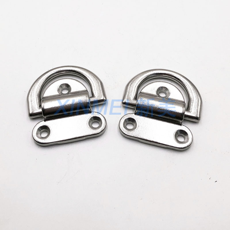 供应船用五金 游艇配件 316 D型连接环 10*45 不锈钢D型连接环