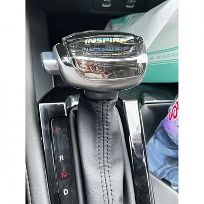 Accord Crystal Gear Shift Knob, Sürətlər qutusu və əl tormozu başlıqları - honda-accord-11th-generation-bright-silver-inspire-logo
