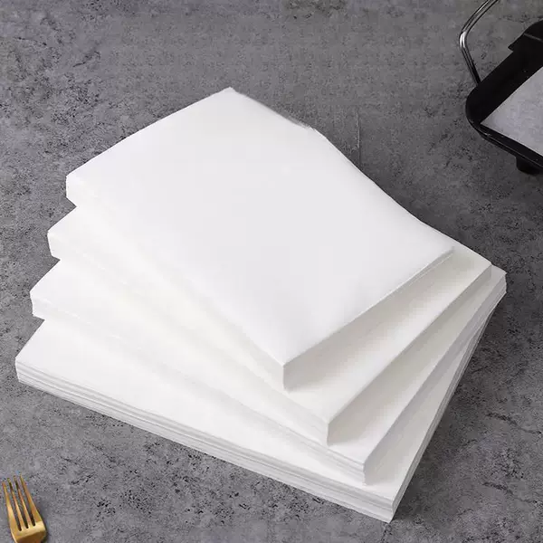 Barbecue tray oil-absorbing paper, rectangular baking paper for home use, suitable for ovens and electric grills, practical for baking