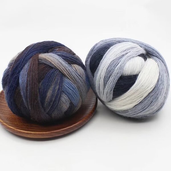 Rainbow woolen cloak