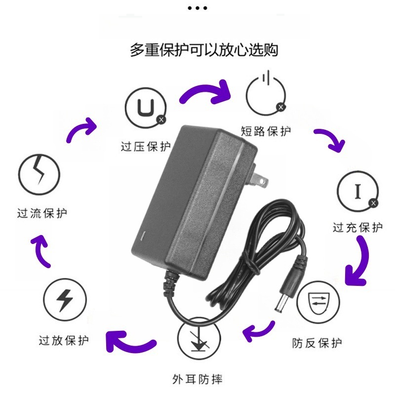 12.6V3Aリチウム電池充電器16.8V21V2Aポリマー18650電池充電器デュアルICプラン|undefined