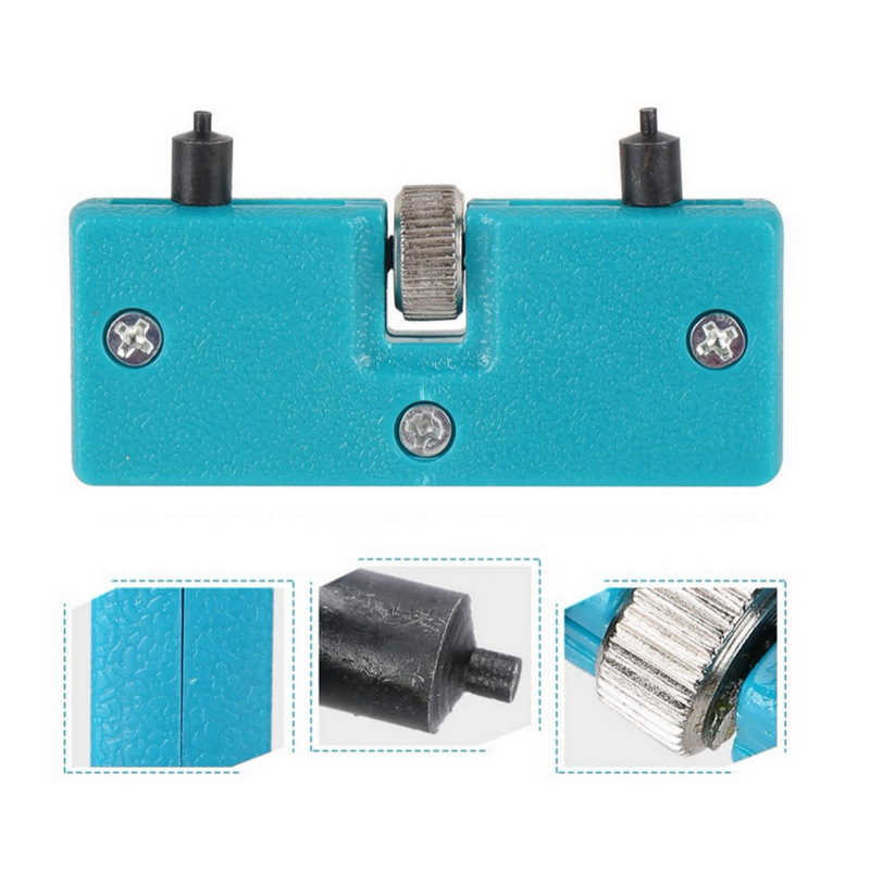 便携式可调二爪开表盖器 手表开后盖拆卸工具 圆头开表底盖