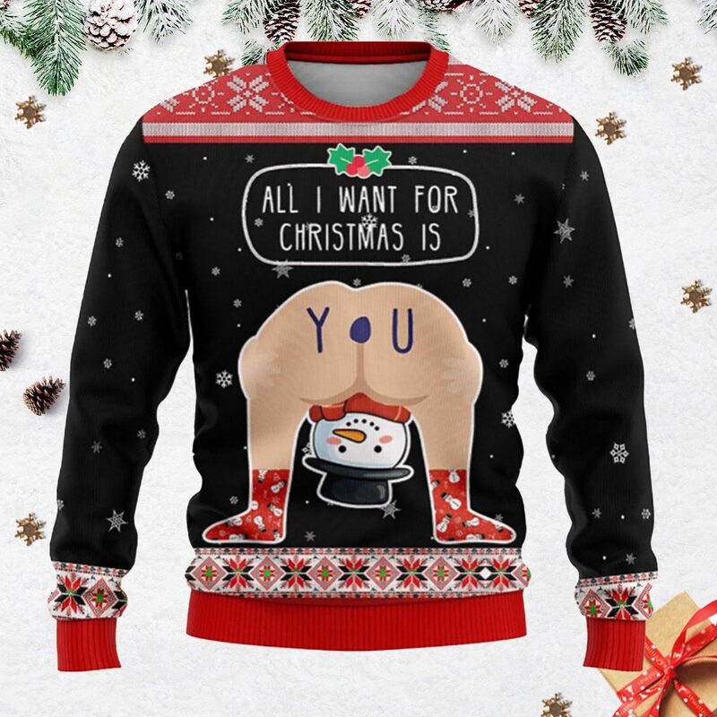 Amazon's Hottest Ugly Christmas Sweater Men's Funny Christmas Sports Sweatshirt 3D Graphic Holiday Pullover
